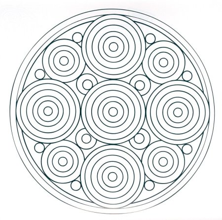 Мандала круг