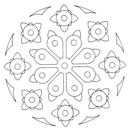 Мандала расслабление