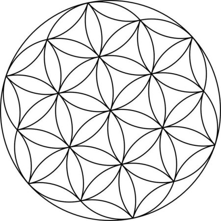 Мандала для детей 6-7 лет