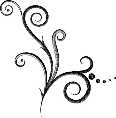 Зимние узоры для украшения