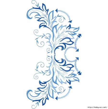 Трафарет "зимний узор"