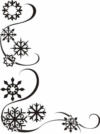 Зимний орнамент