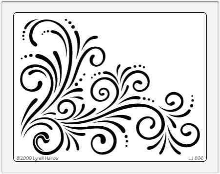 Зимние узоры трафареты для рисования