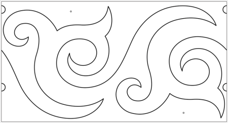 Морозные узоры на окне