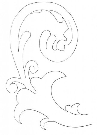 Рисование зимние узоры