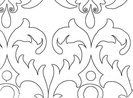 Трафареты узоров для вырезания