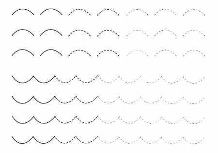 Графомоторика волны