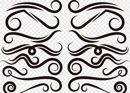 Узор плавные линии