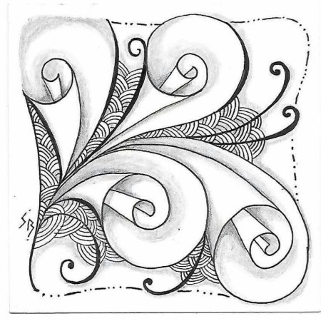 Узоры карандашом