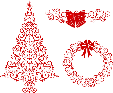 Трафареты для айсинга новогодние