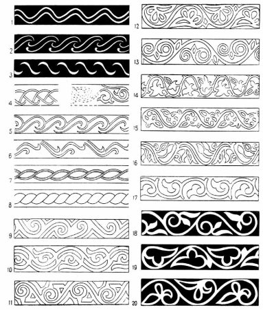 Линейный орнамент