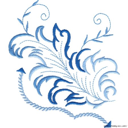 Легкий зимний узор