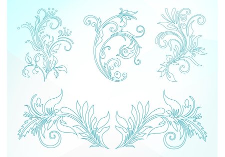 Рисование зимних узоров легкий