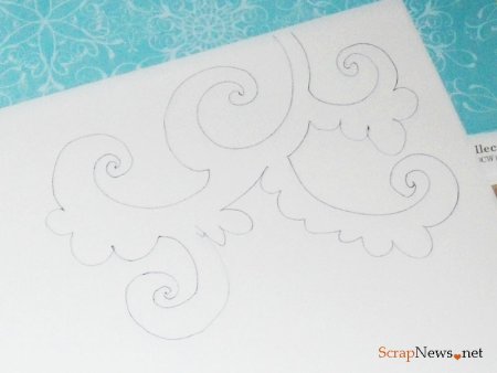 Узоры на окне рисование