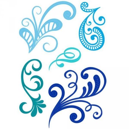 Зимние узоры рисунки