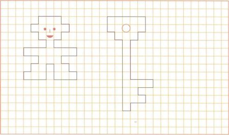 Маленькие рисунки по кле