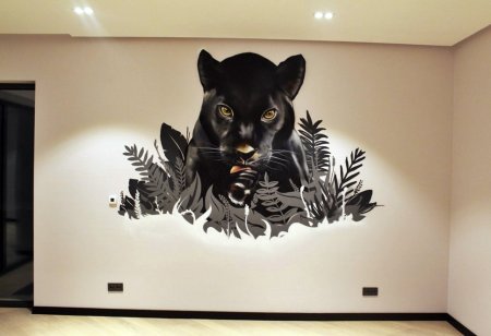 Роспись стен граффити в квартире