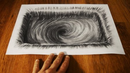 3d рисунки карандашом