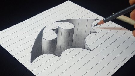 Рисунок 3д карандашом легко
