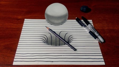 Объемные рисунки