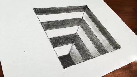 Лёгкие 3д рисунки