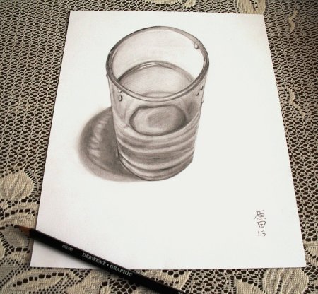 Трехмерные рисунки карандашом