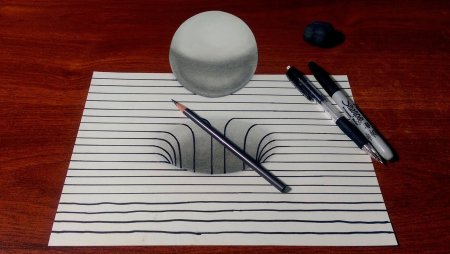 Объемные рисунки