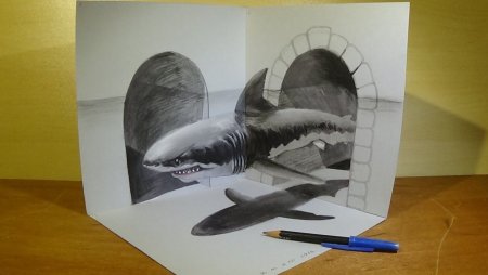 Изо объемный рисунок
