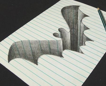 3d рисунки карандашом