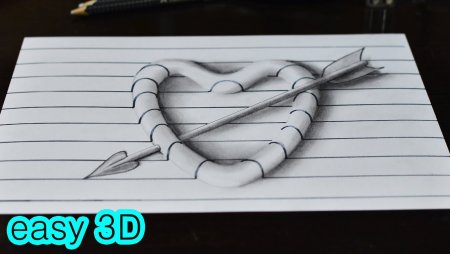 Простые 3д рисунки