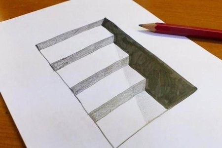 Простые оптические иллюзии на бумаге
