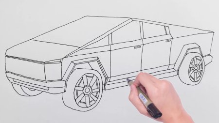 Объемные рисунки на автомобилях