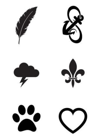 Эскизы тату легкие