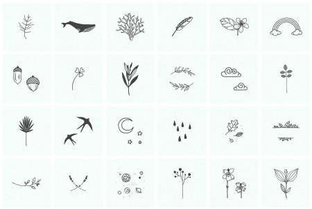 Легкие тату