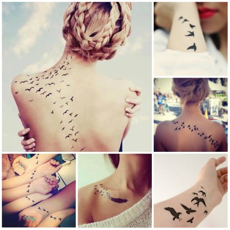 Популярные Татуировки для девушек