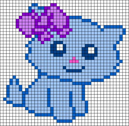 Рисунки по клеткам легкие и красивые