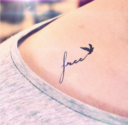 Мини тату бесконечность