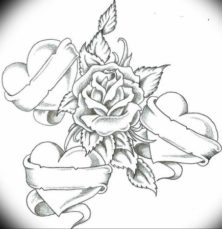 Эскизы татуировок карандашом