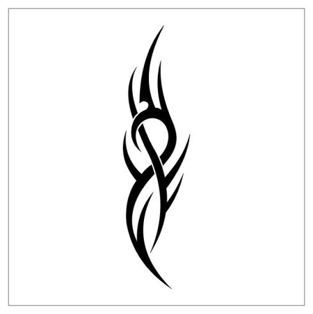 Тату абстракция