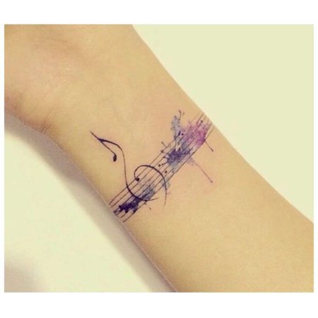 Тонкие тату для девушек на запястье