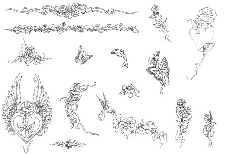 Орнамент эскиз