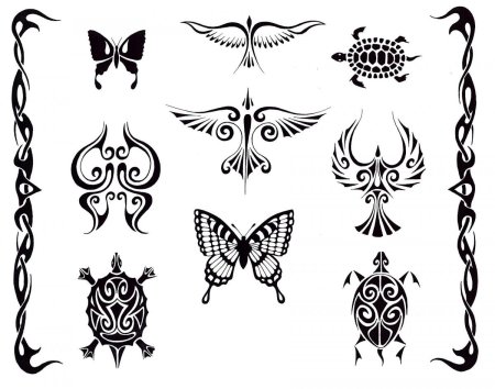 Рисунки татуировок для девушек