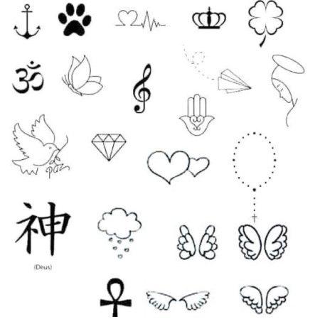 Клевер тату эскизы