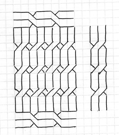 Клетка узор