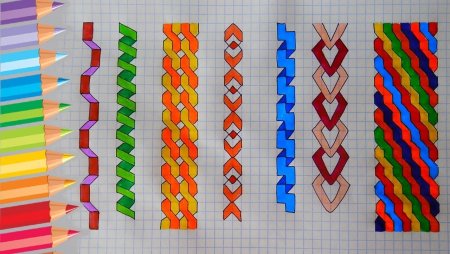 Сложные узоры по клеткам