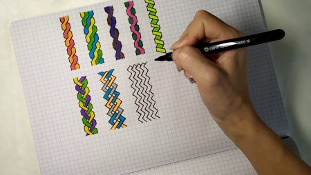 Кокичипо клеточкам в тетради