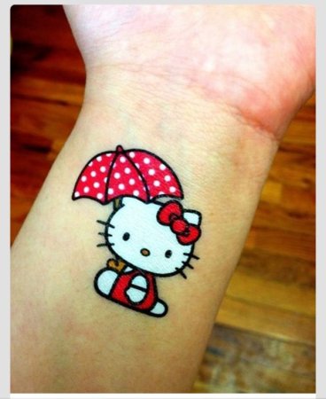 Татуировка Хеллоу Китти
