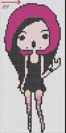 Рисунки по клеткам