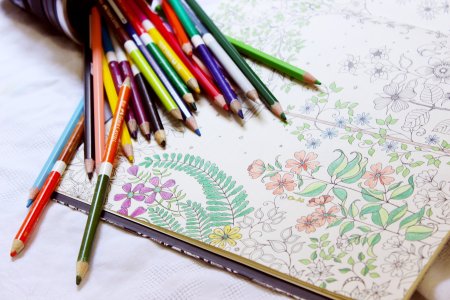 Рисование цветными карандашами