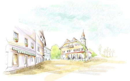 Акварельный фон